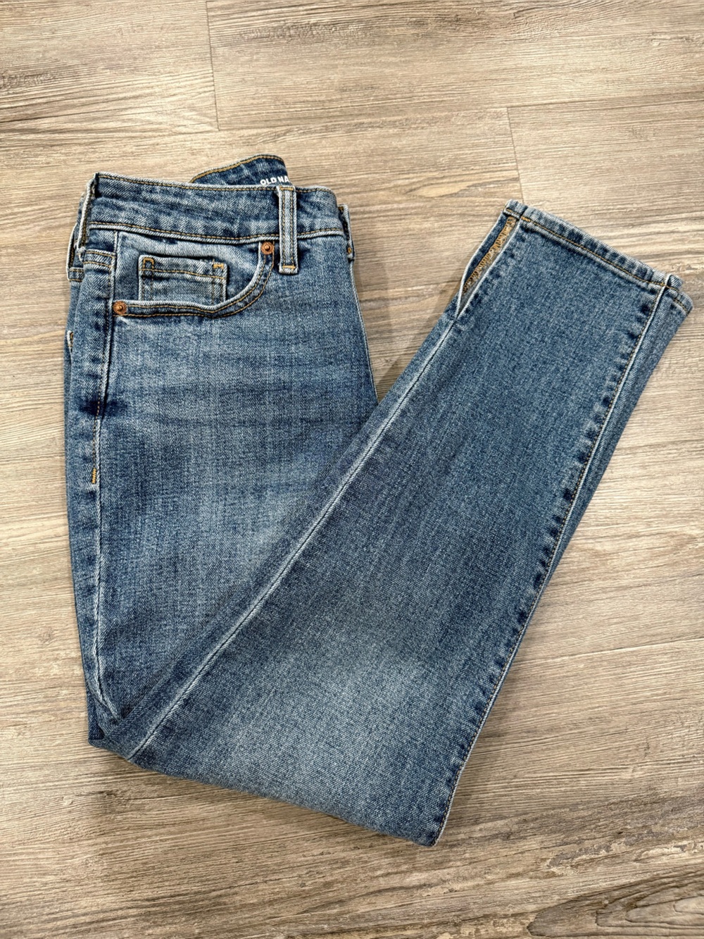 Old Navy Women's Blue Skinny Jeans